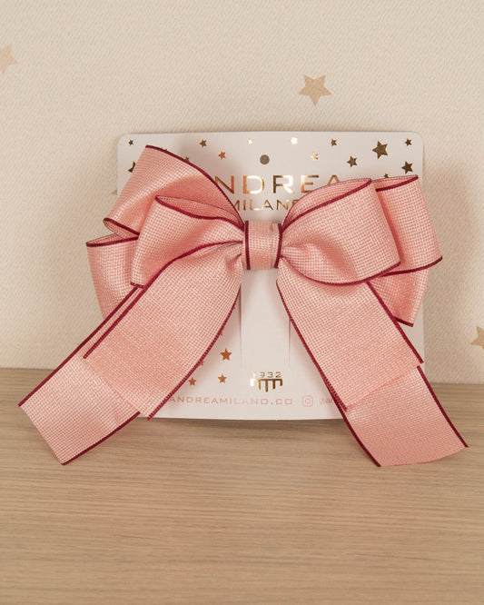 GANCHO TIPO CORBATIN BORDES DE COLORES