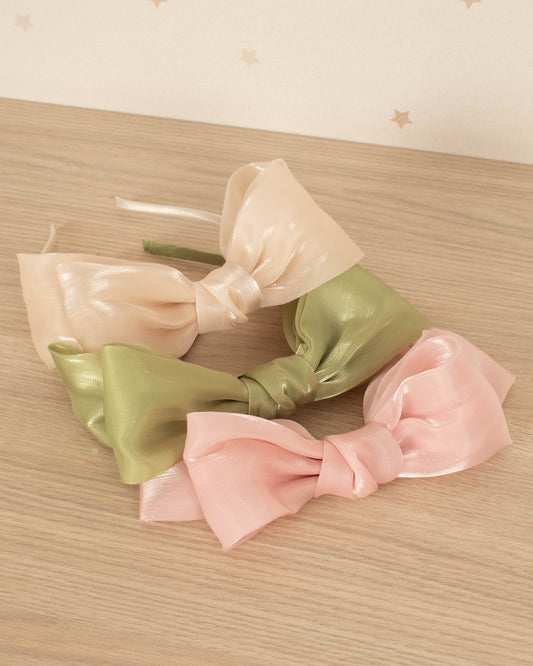 DIADEMA LAZO BRILLOS