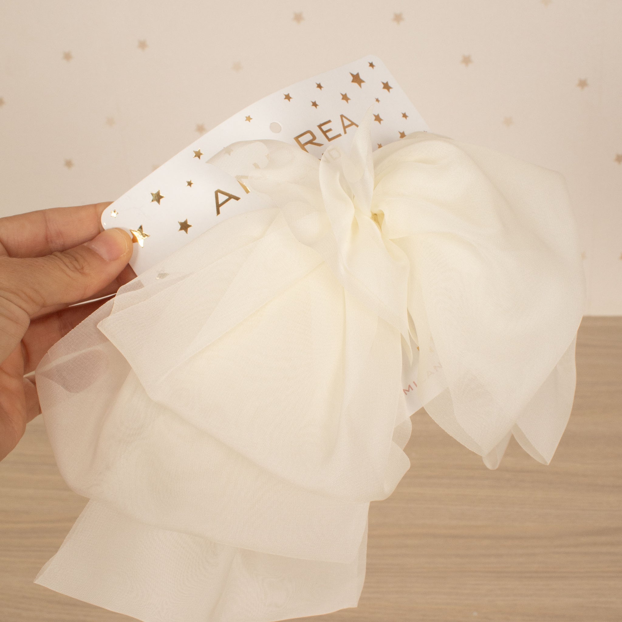 GANCHO DE SEDA ENCANTO ALMA DORADA