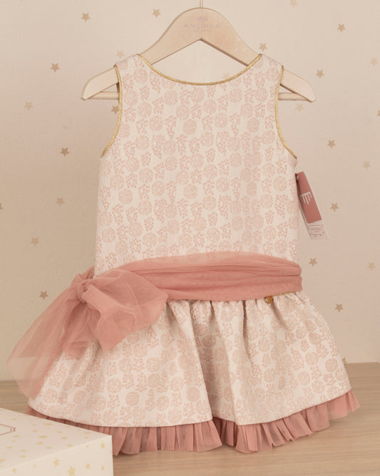 VESTIDO TALLE BAJO DETALLES TUL