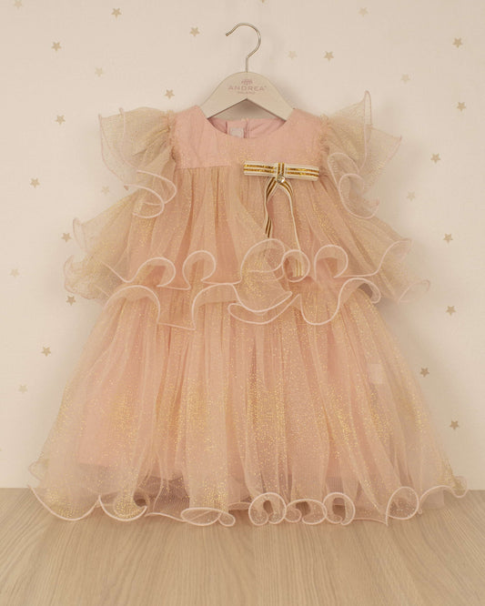 VESTIDO CUBIERTA TUL BRILLANTE