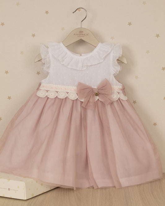 VESTIDO TALLE ALTO FALDA TUL